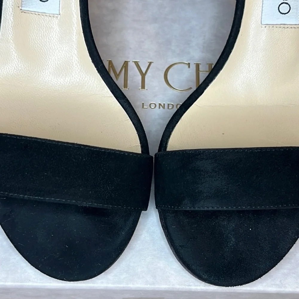 Authentic Jimmy Choo black city sandal - Picture 2 of 5